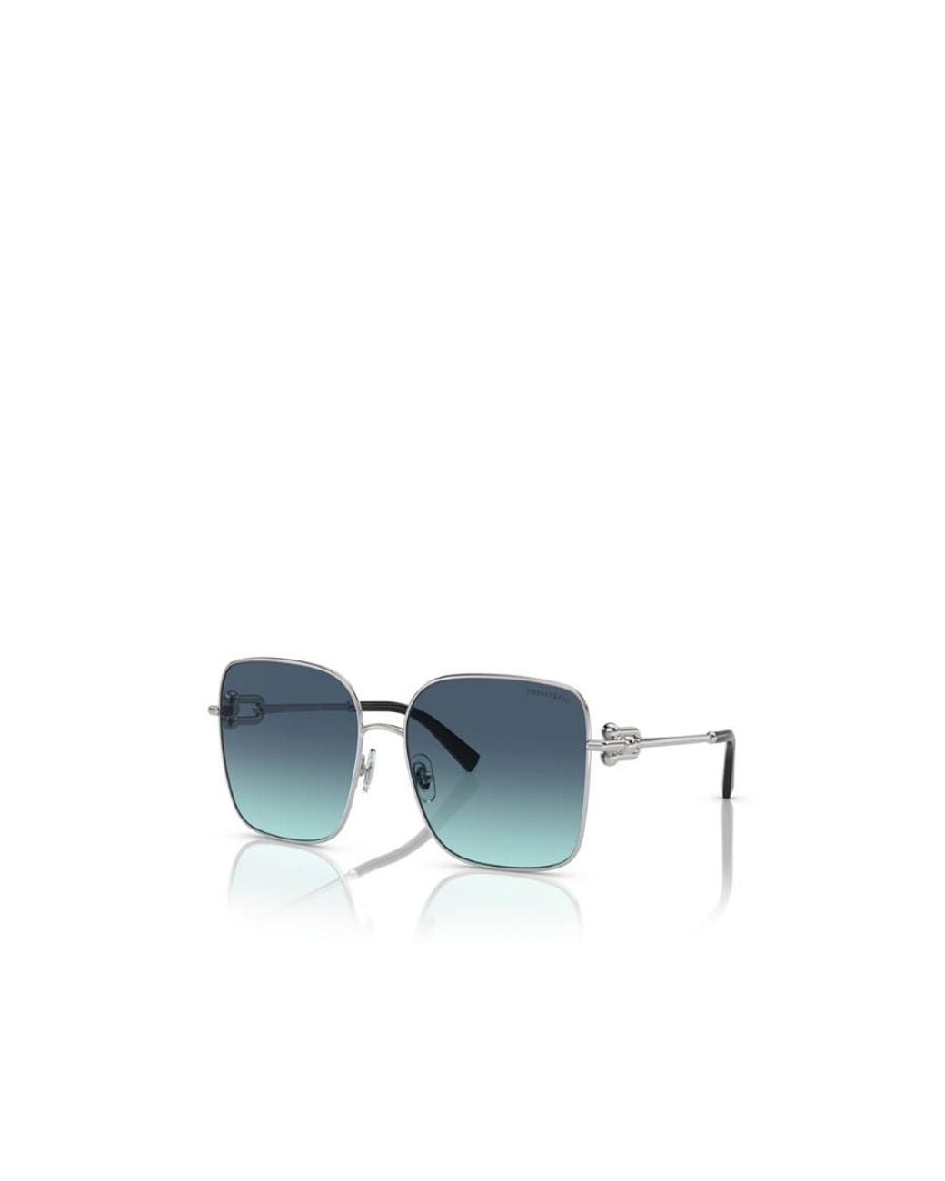 Tiffany & Co Blue Square Frame Sunglasses