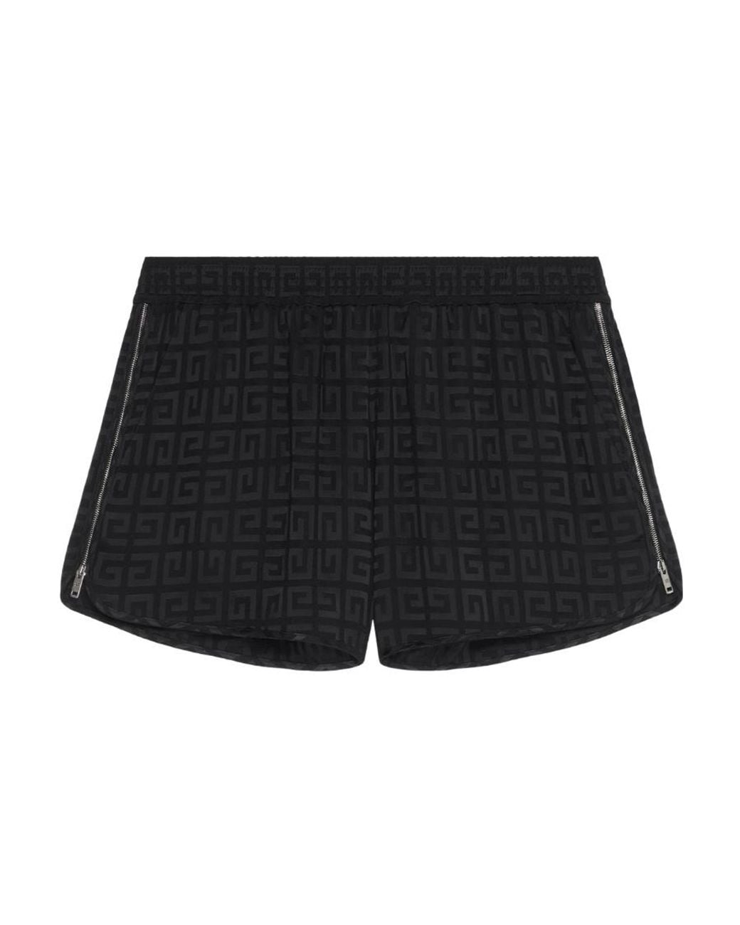 Givenchy Black 4G Jacquard Shorts