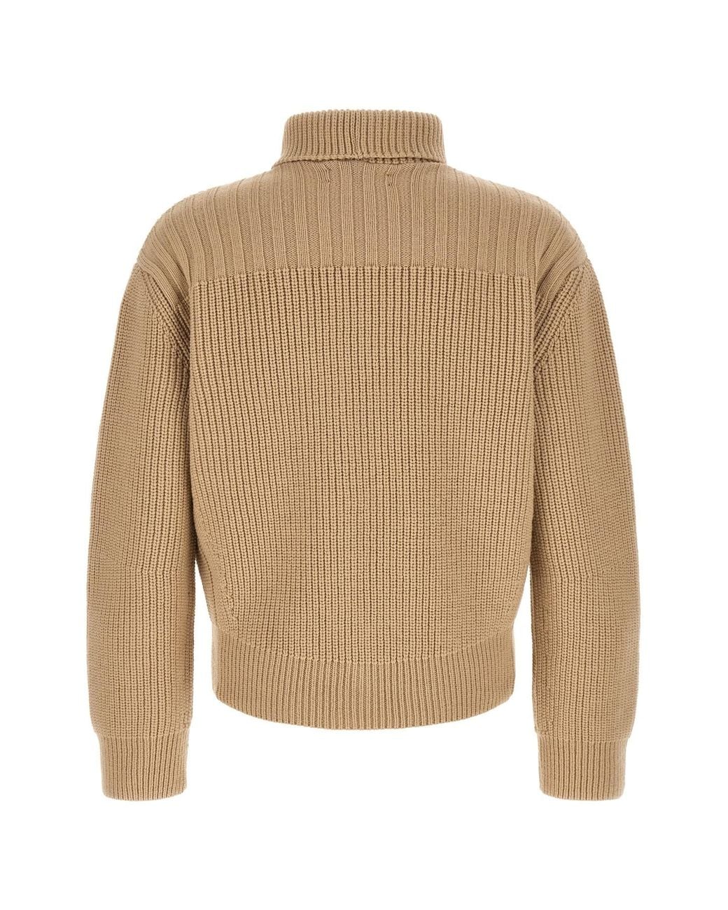 Dries Van Noten Brown Chunky Cardigan for men