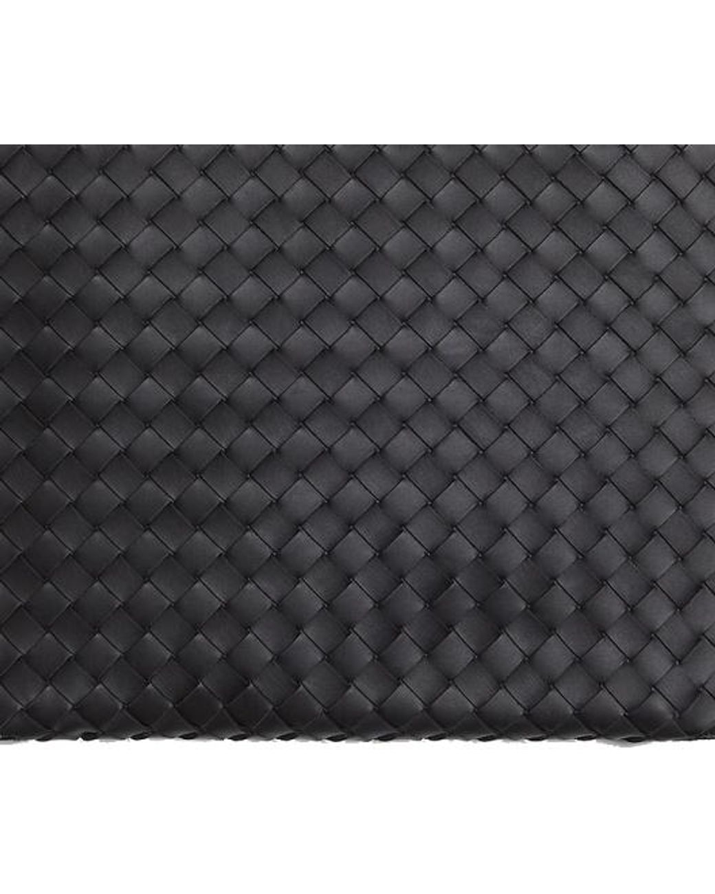 Bottega Veneta Black Intrecciato Document Case for men