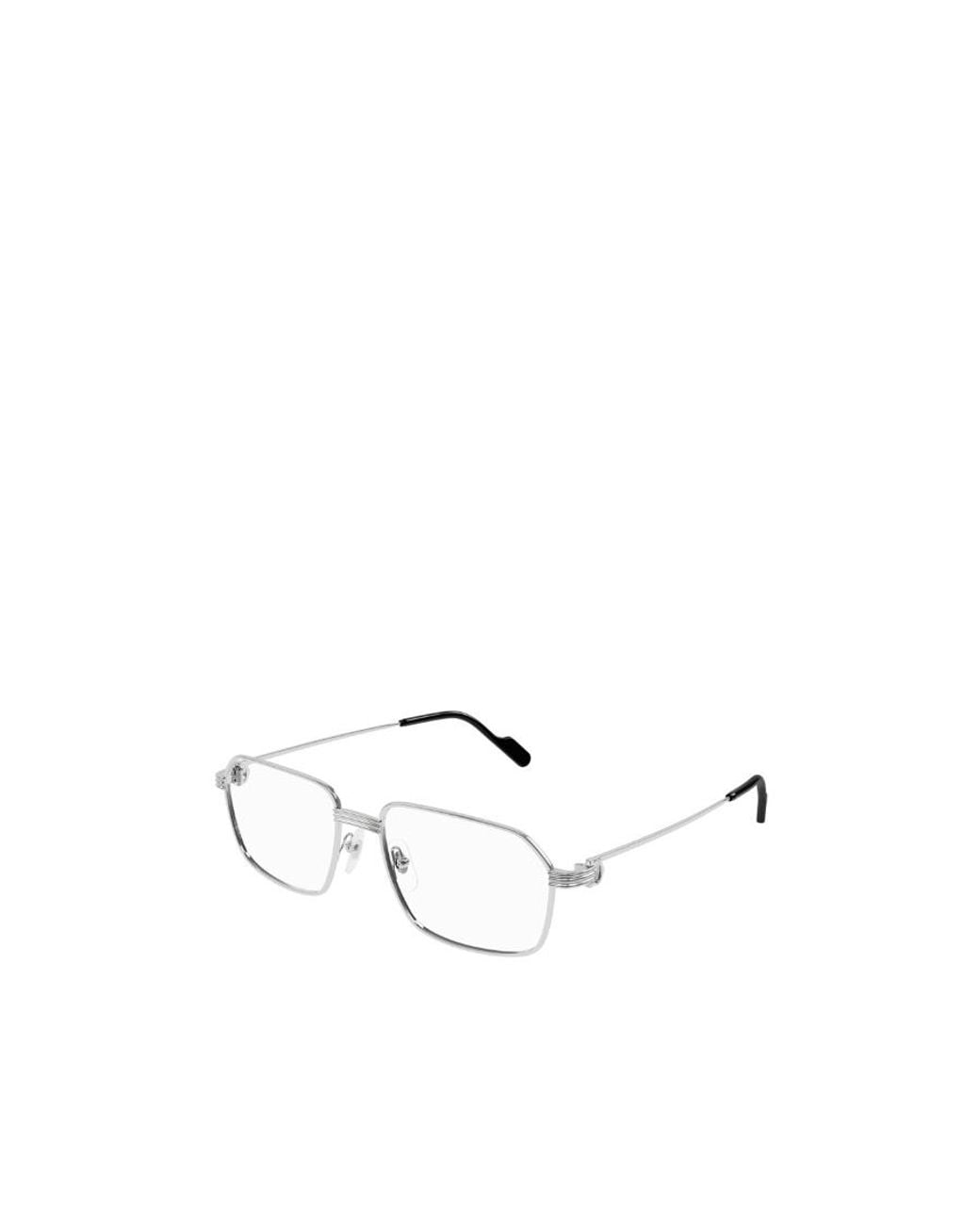 Cartier Multicolor Geometric Frame Glasses for men