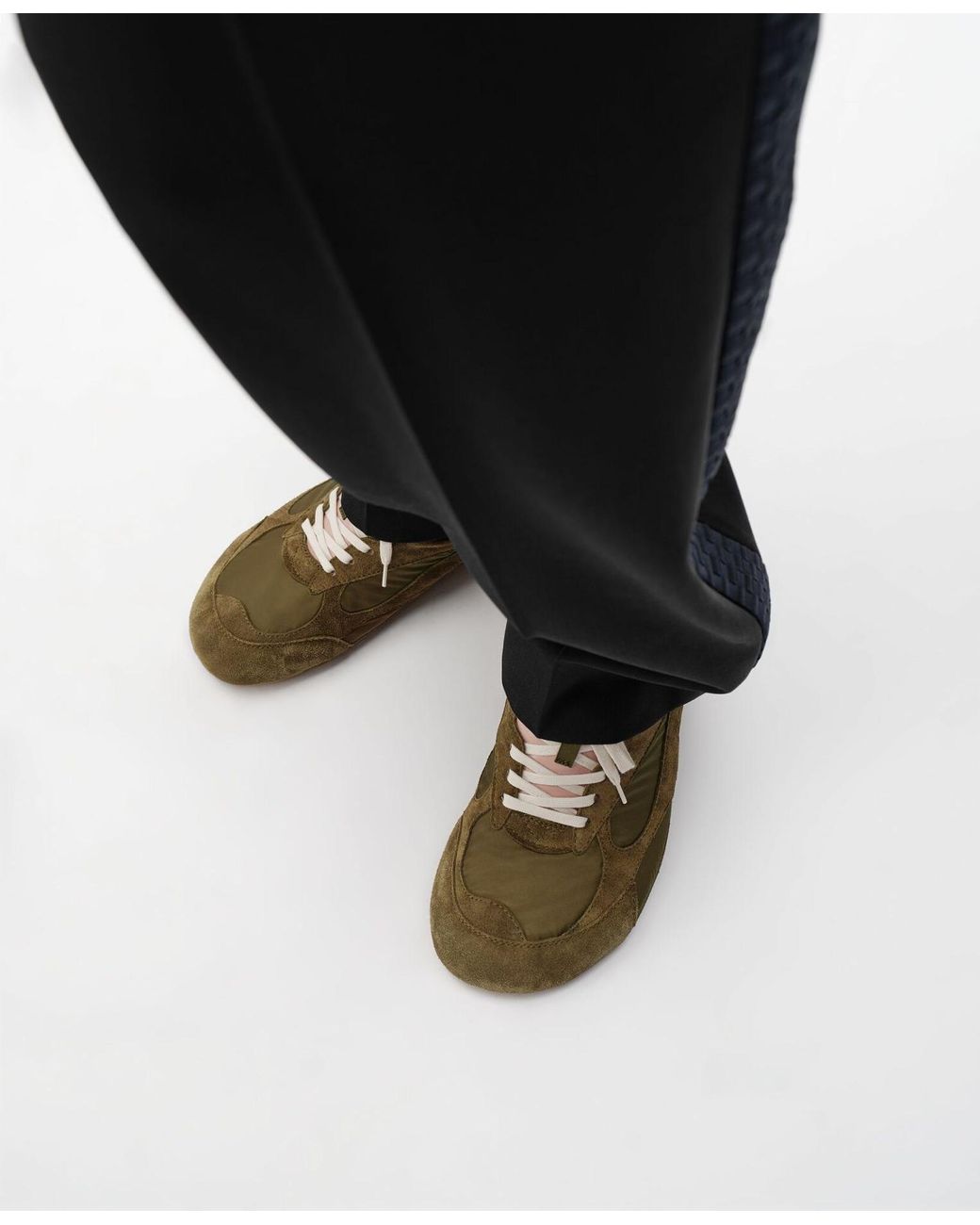 Bottega Veneta Brown Orbit Flash Sneaker for men