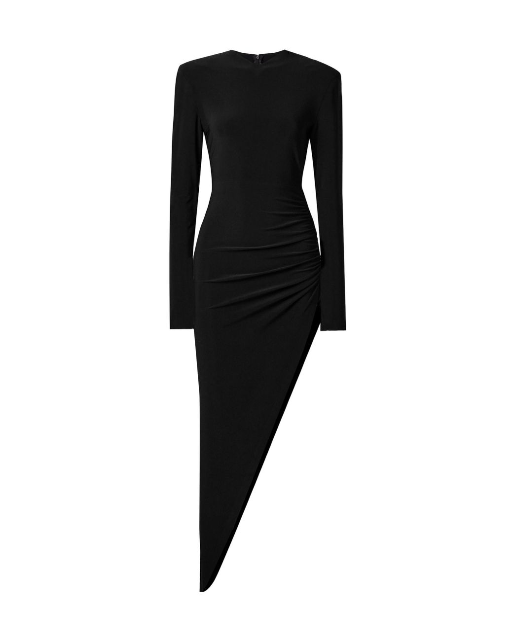 Norma Kamali Black Asymmetrical Dress