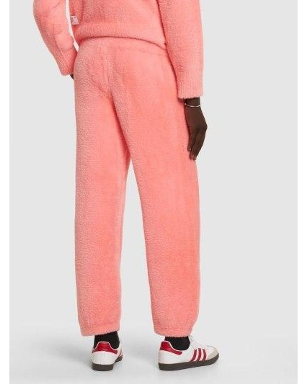 Bonsai Pink Knitted Jogging Pants for men