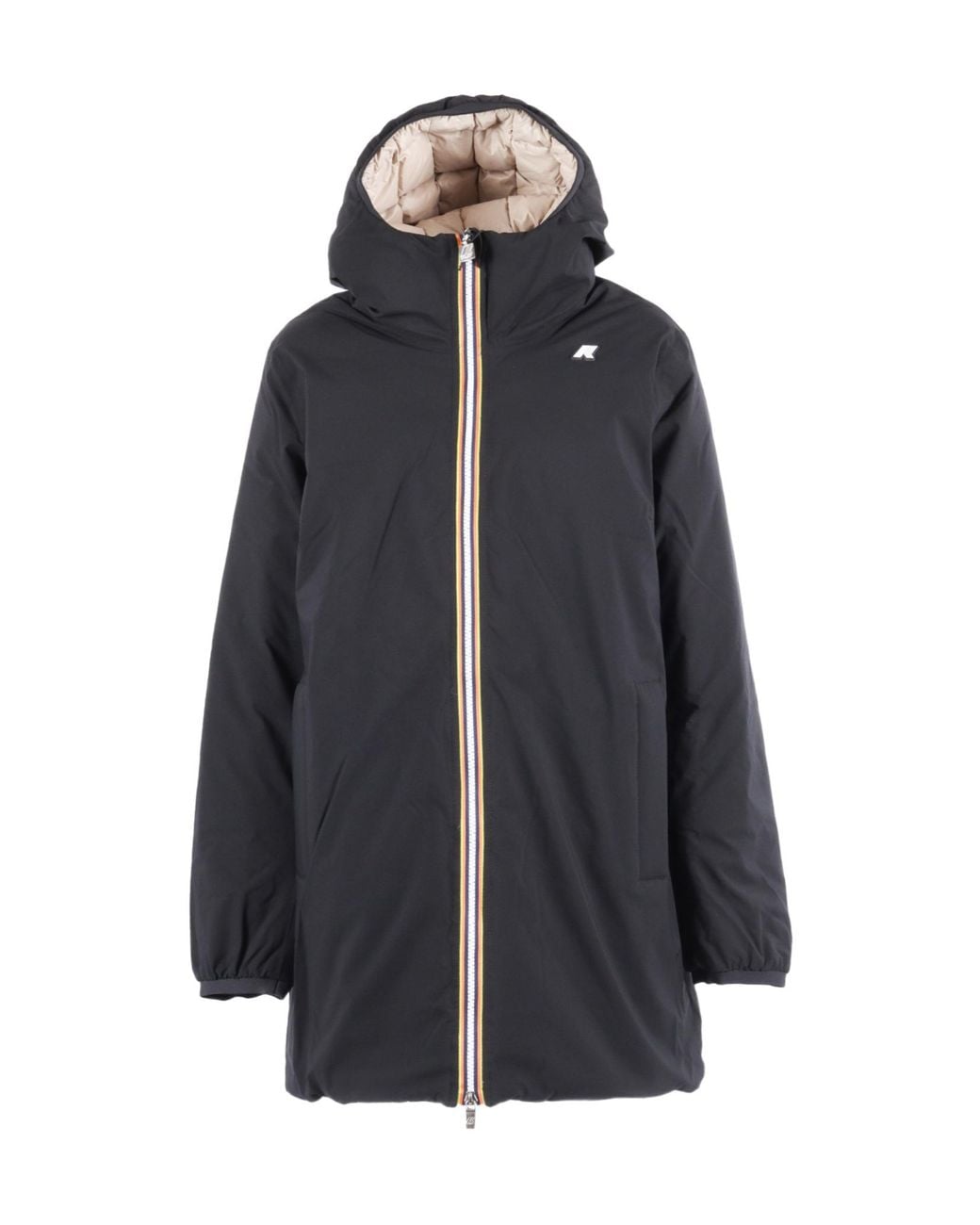 K-Way Blue Sophie St Thermo Heavy Reversible Jacket