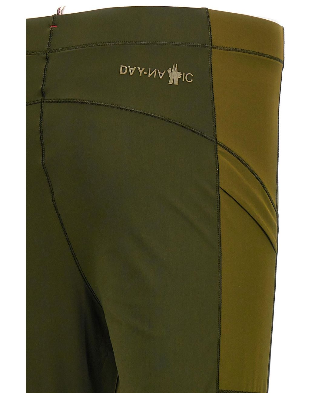 Moncler Green Logo Sweatpants for men