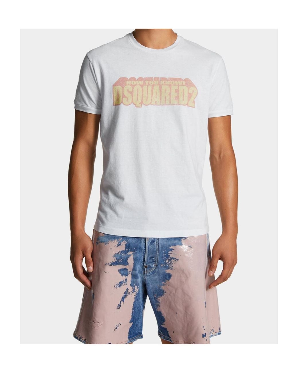 DSquared² White T-Shirts for men