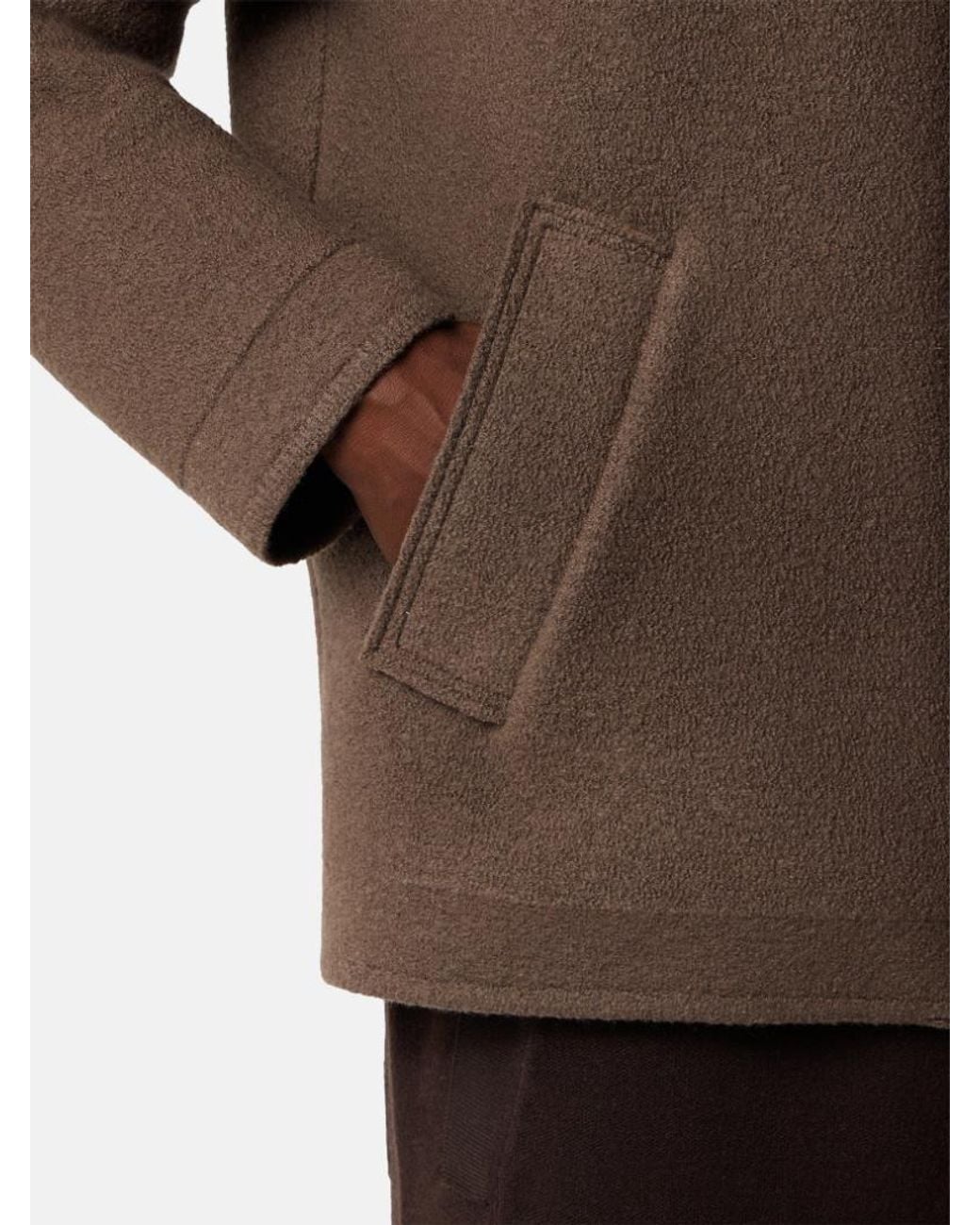 Stone Island Brown Regular-Fit Cardigan With Raglan Sleeves for men