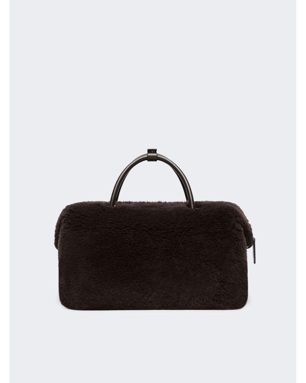 Max Mara Black Large Boston Bag