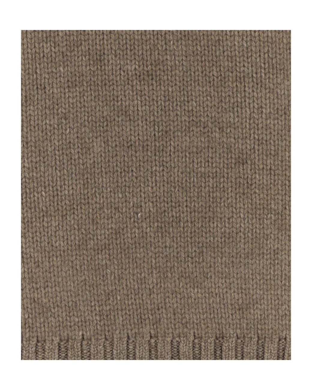 Khaite Brown Long-Sleeved Crewneck Jumper