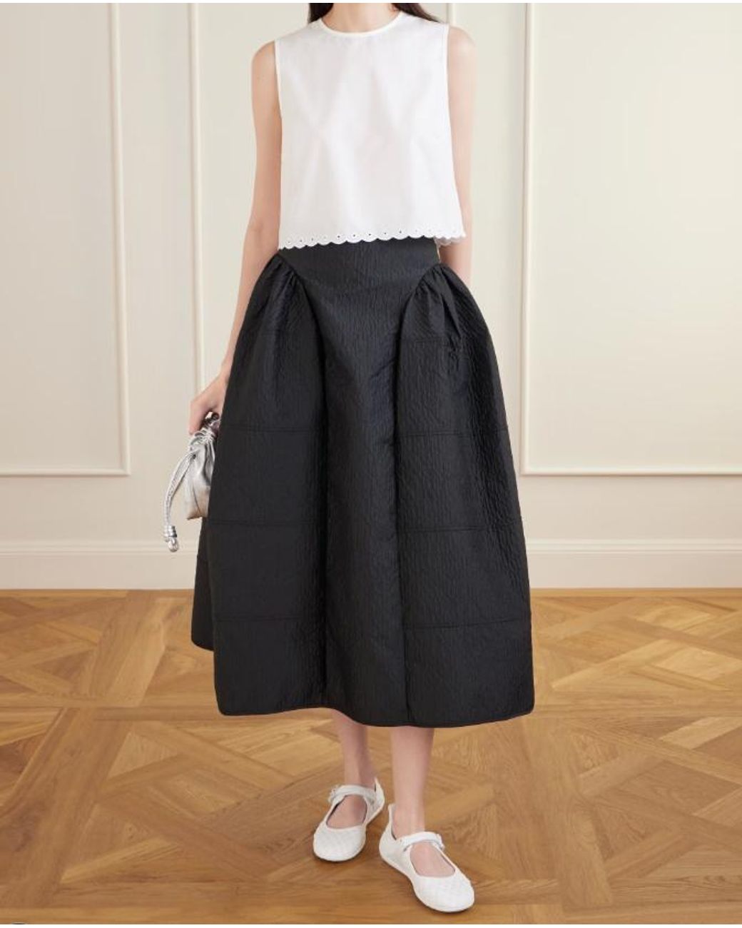 CECILIE BAHNSEN White Cbdeeba Broderie-Anglaise Top