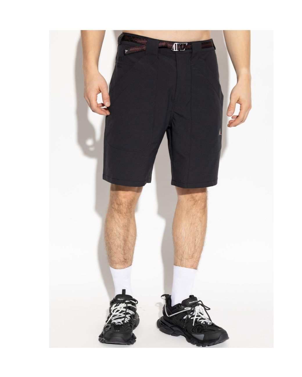 Roa Blue Lolotte Belted Shorts for men