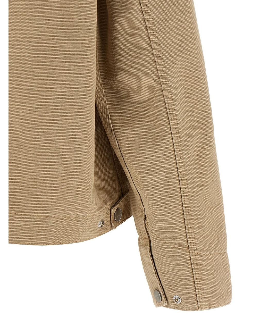 Carhartt Natural Og Detroit Zipped Jacket for men