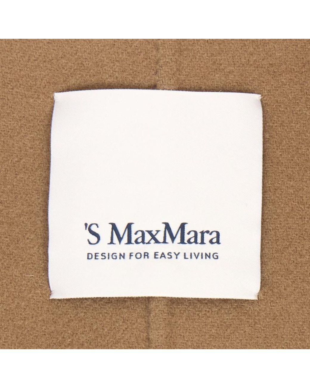 Max Mara Brown 'S Smmvelo Belted Coat