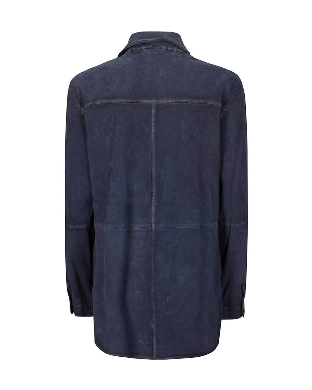 P.A.R.O.S.H. Blue Patch-Pocket Button-Up Shirt