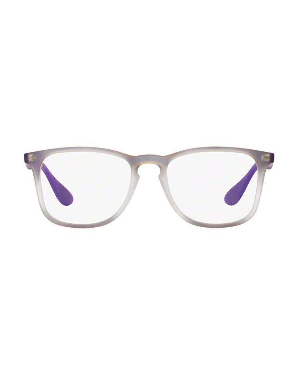 Ray-Ban White Metal Acetate Occhiali Da Vista for men