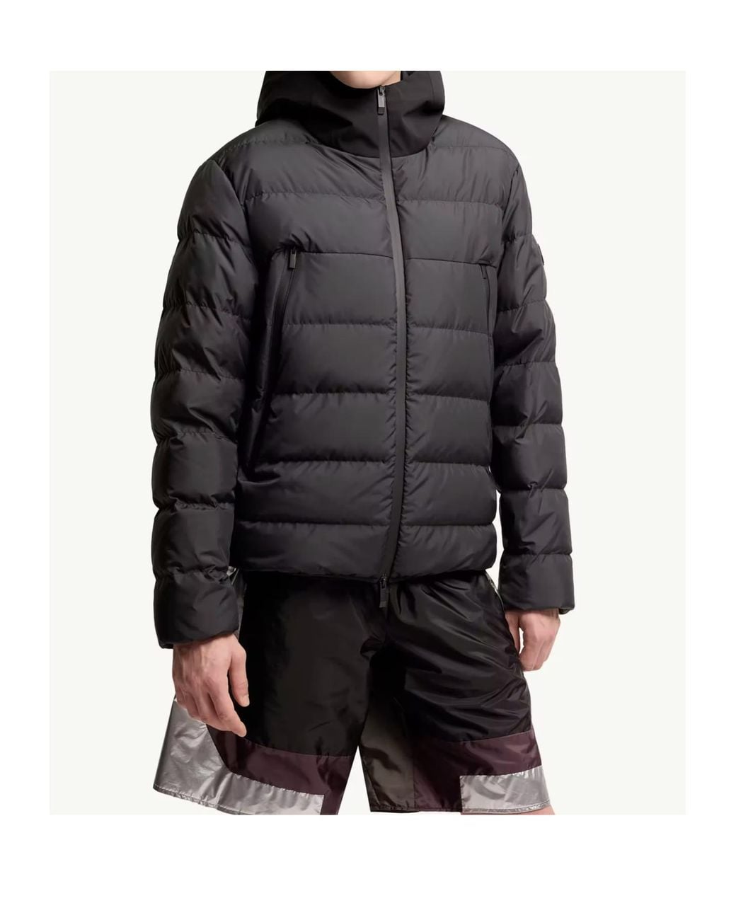 Moncler Black Vega Hooded Down Jacket for men