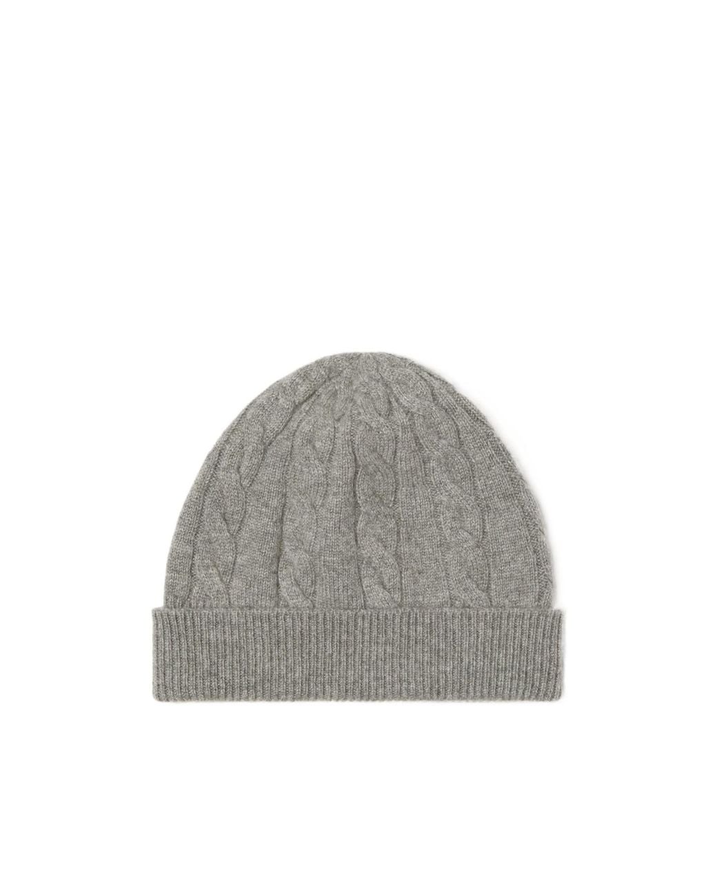 Loro Piana Gray Cedar Beanie for men