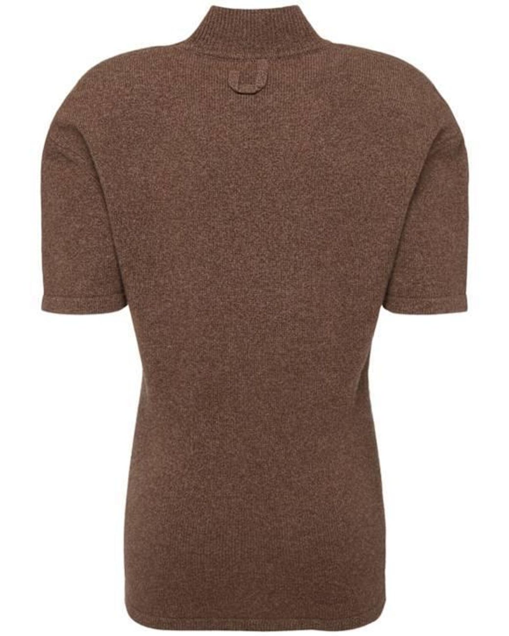 Jacquemus Brown La Maille Castagna Wool Blend Sweater