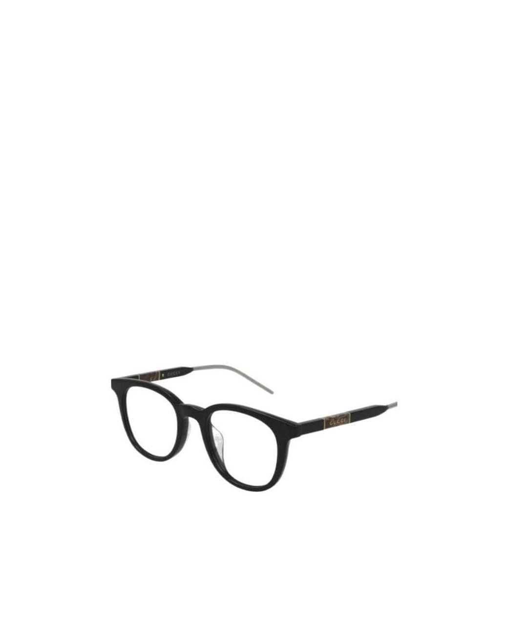 Gucci Metallic Logo Detail Flat Lens for men