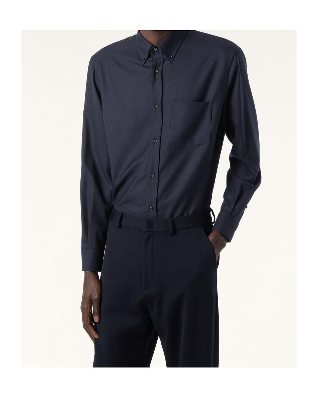 Loro Piana Blue Elia The Gift Of Kings Shirt for men