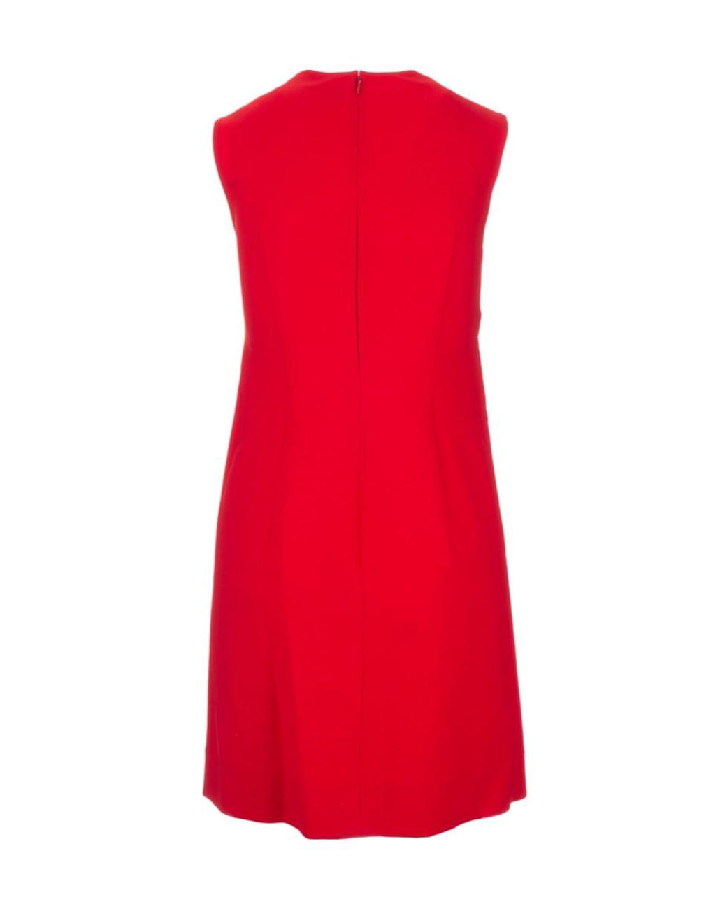 Valentino Red Sleeveless Dress