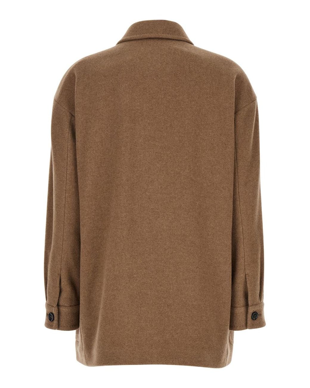 Max Mara Brown Cashmere Wool Blazer