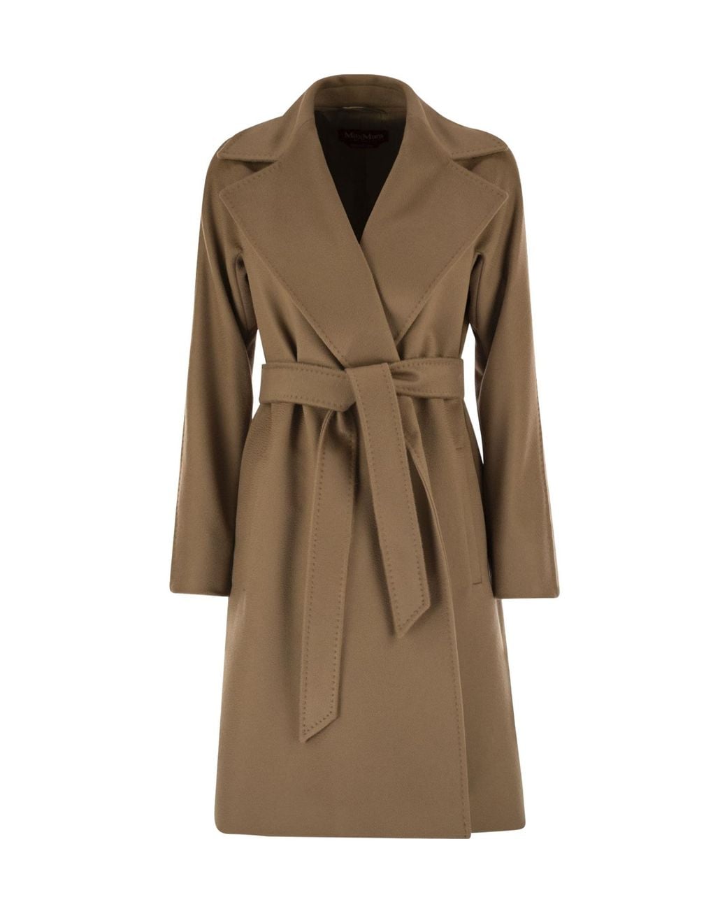 Max Mara Brown Belted Coat