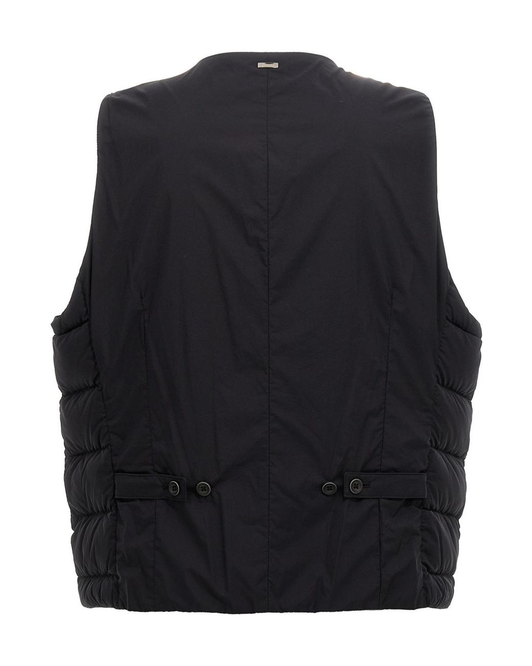 Herno Black Il Panciotto Vest for men
