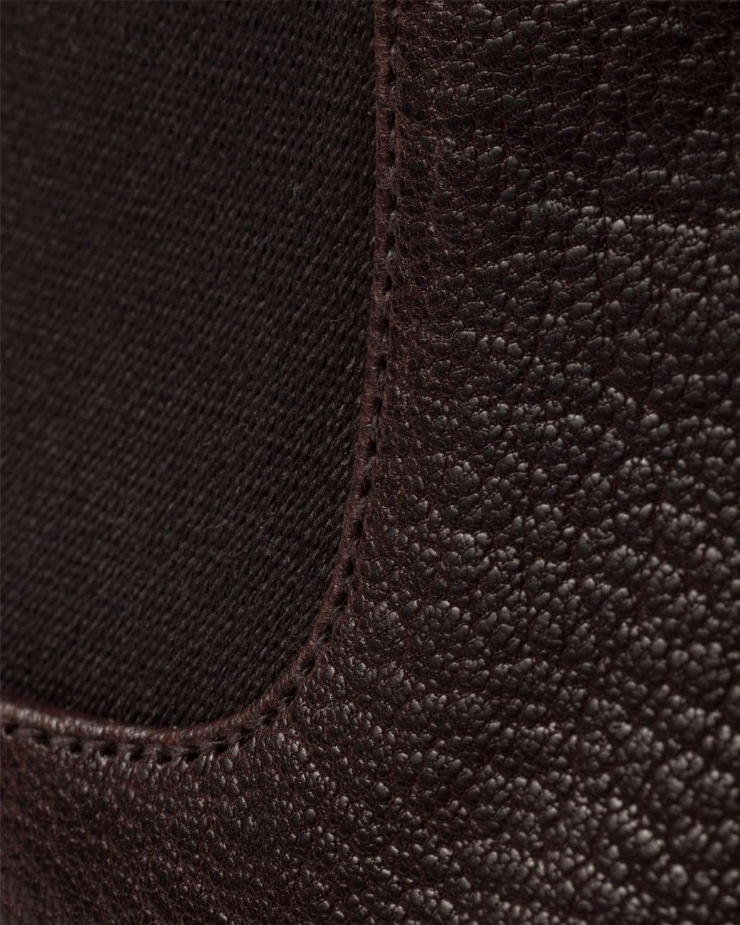 Prada Brown Slip-On Chelsea Boots for men