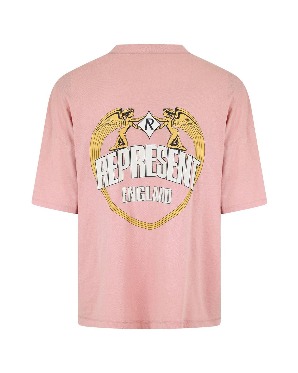 Represent Pink Oversized T-Shirt for men