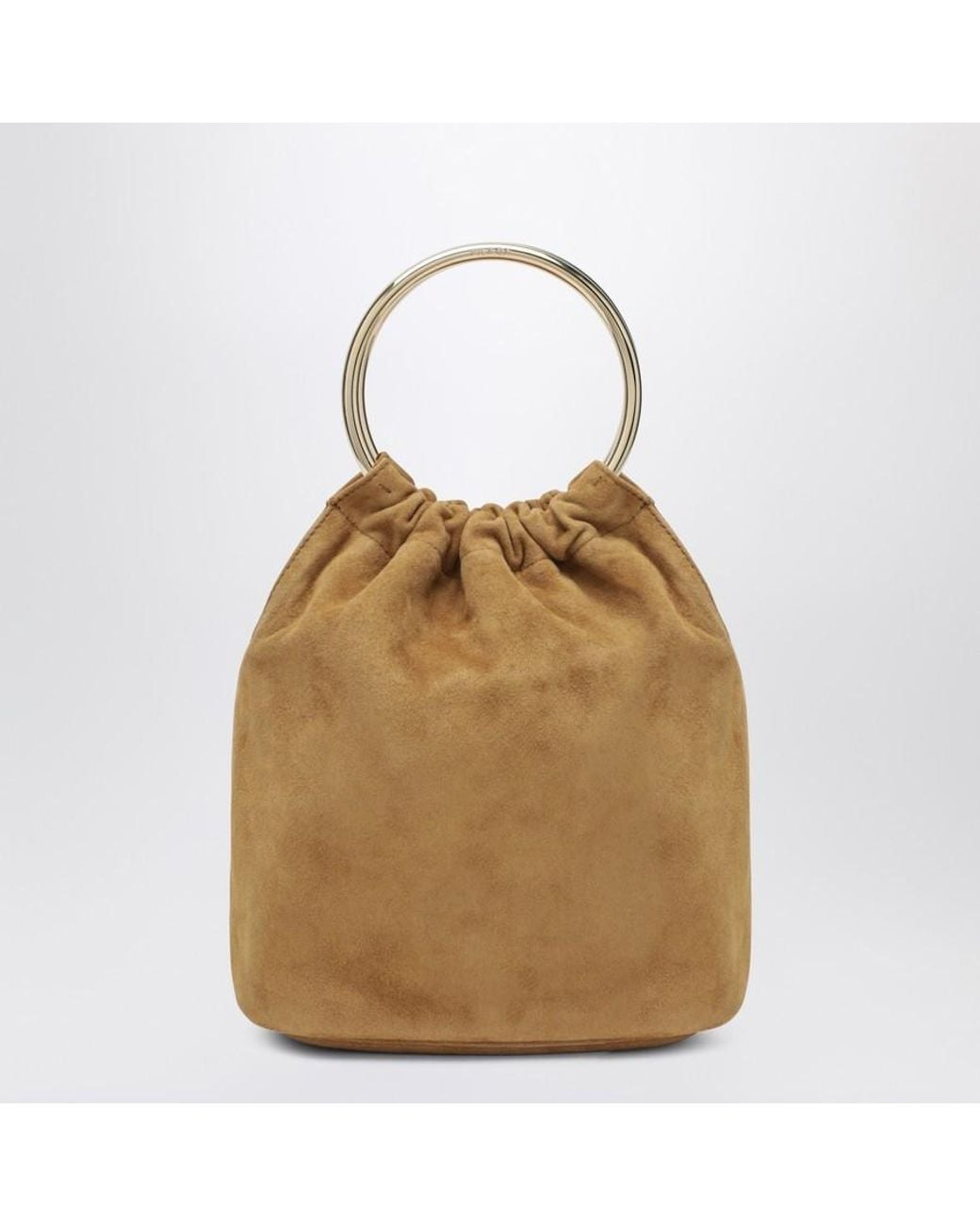 Prada Natural Logo Bucket Bag