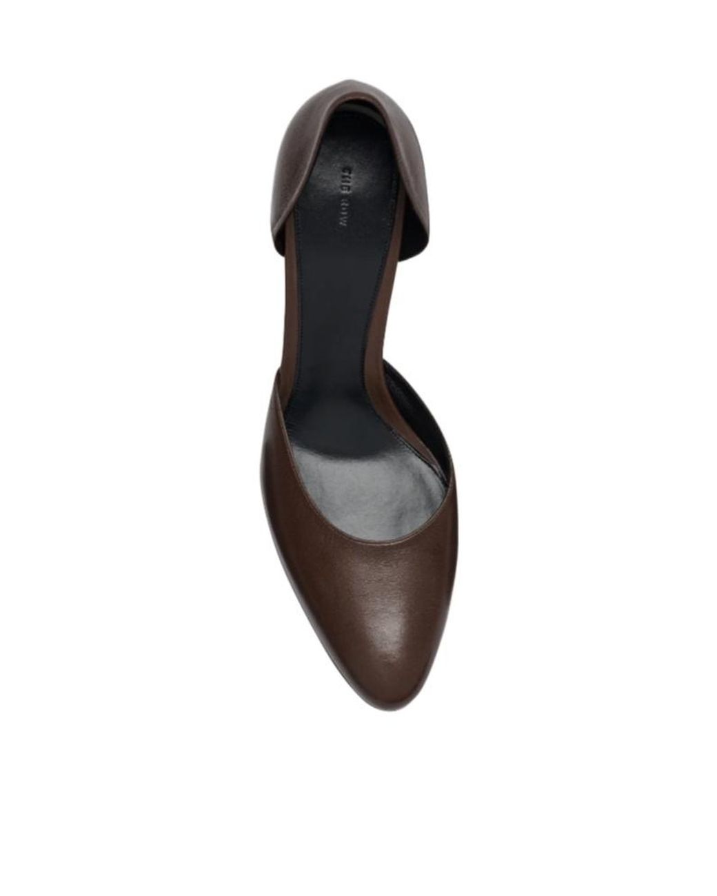 The Row Brown Ornella D'Orsay Pumps
