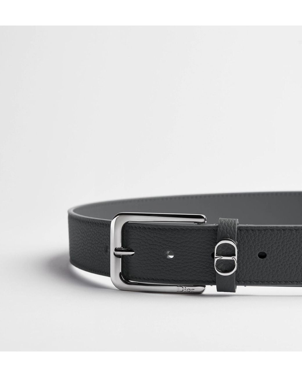 Dior White Homme Cd Icon Belt for men