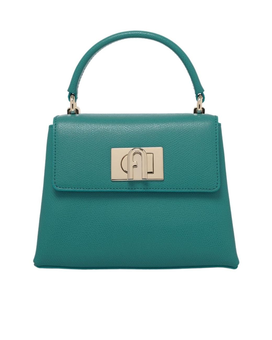 Furla Green 1927 Mini Top-Handle Bag