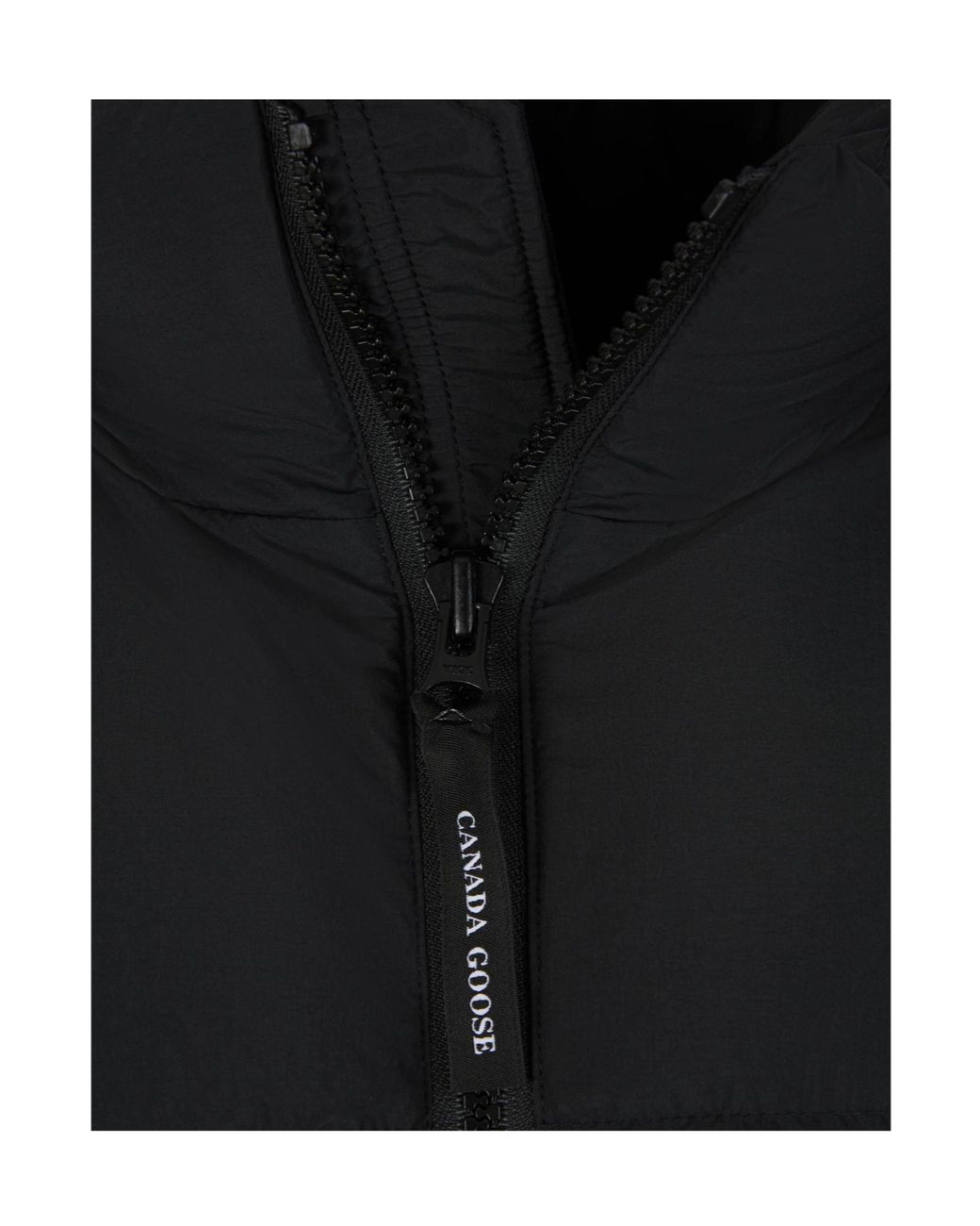 Canada Goose Black Lawrence Zip-Up Padded Parka for men
