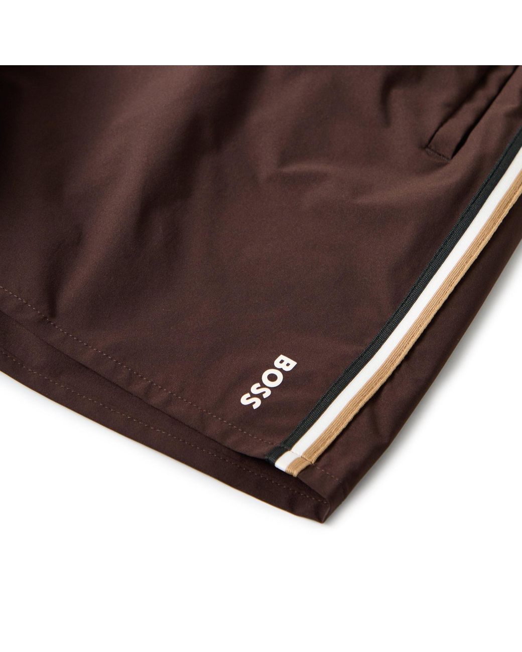 Boss Purple Quick-Dry Swim Trunks for men