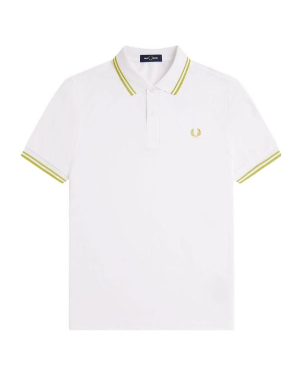 Fred Perry White Tennis Shirt for men