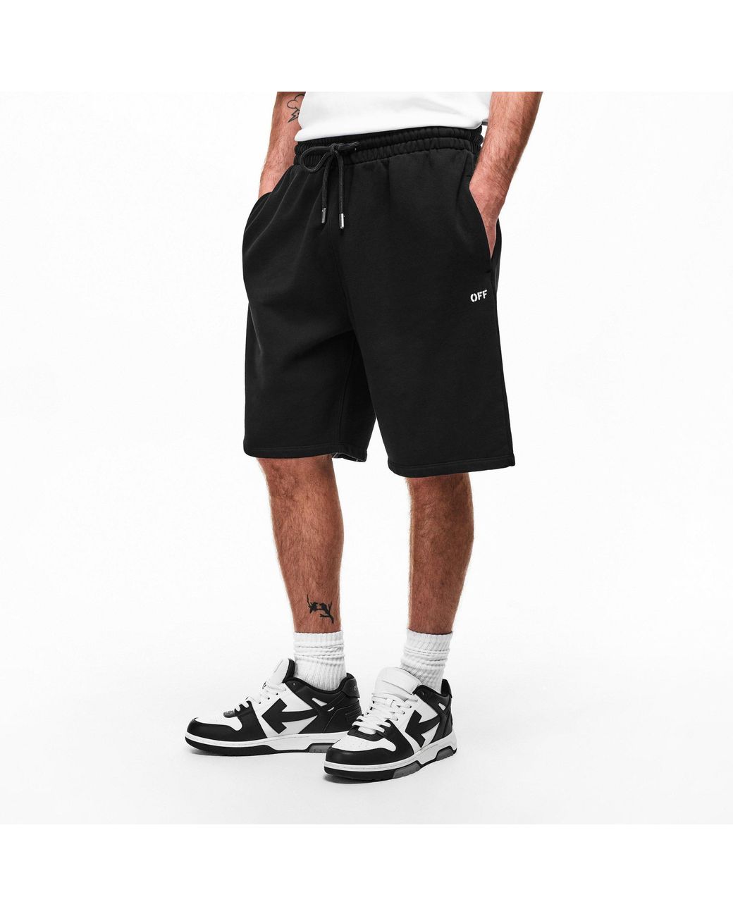 Off-White c/o Virgil Abloh Black Casual Shorts for men