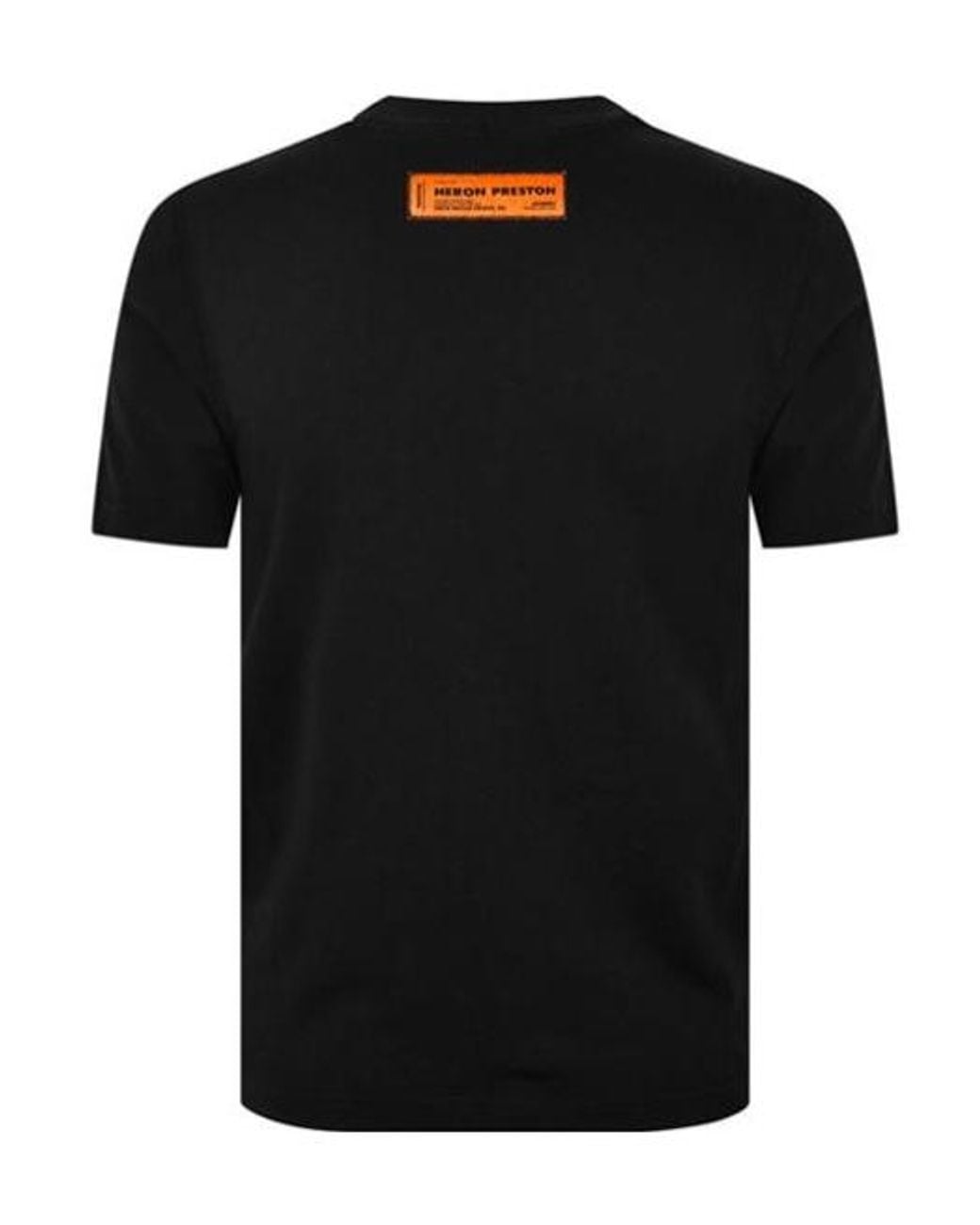 Heron Preston Black Short Sleeve T-Shirt for men