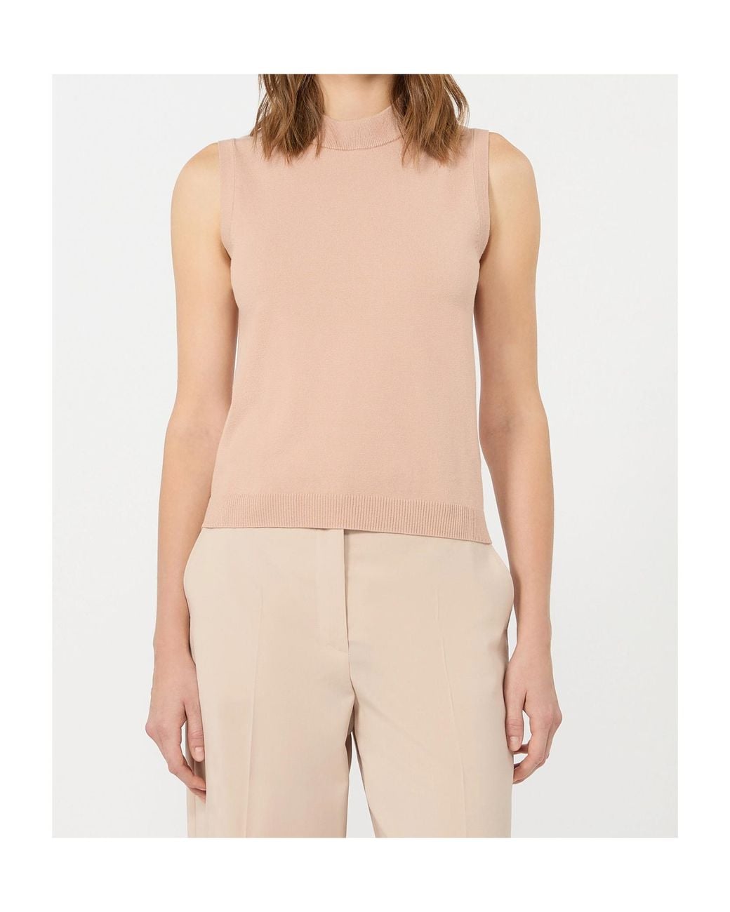 Weekend by Maxmara Natural Pullover Aus Viskosestretch