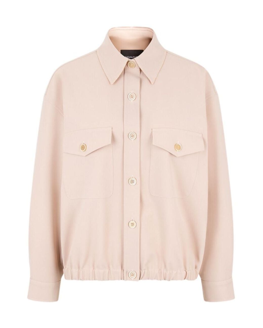 Fabiana Filippi Pink Collared Casual Jacket