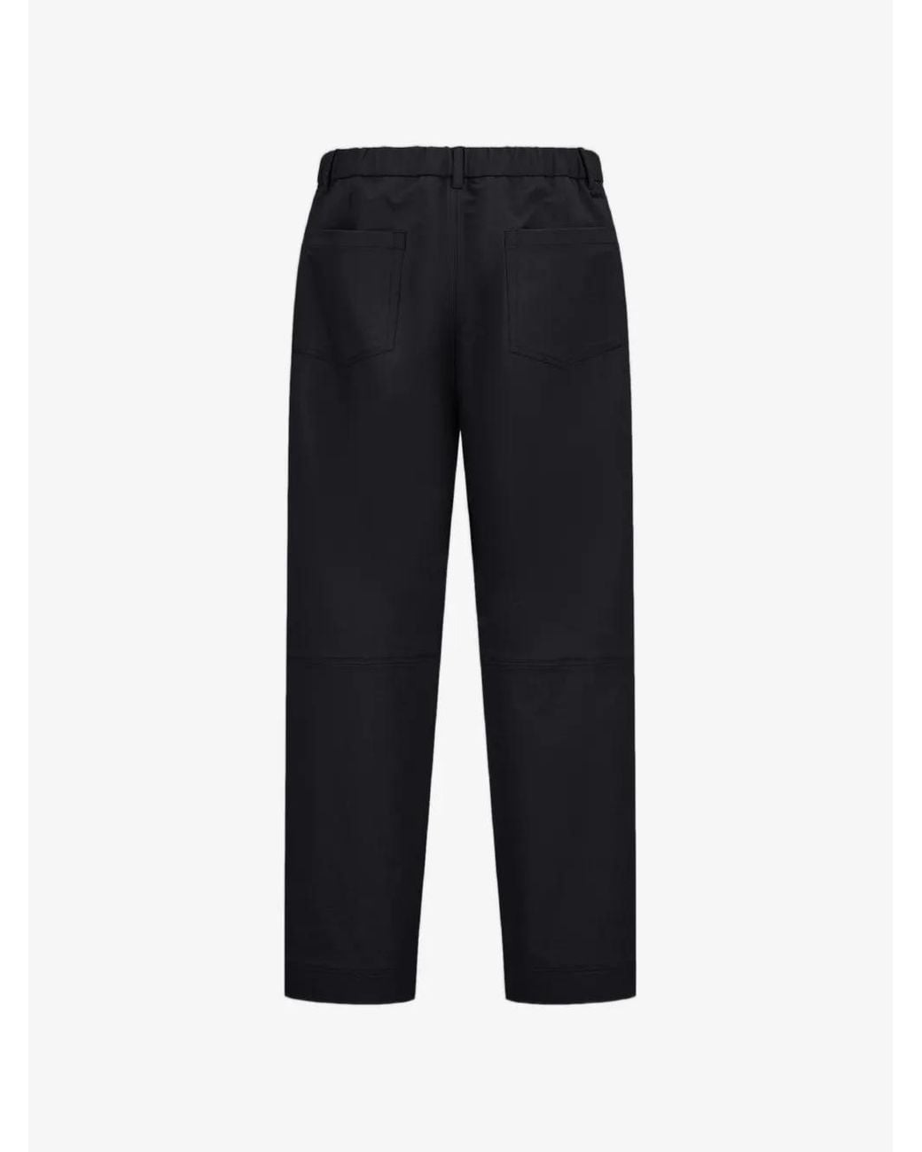 Herno Blue Casual Trousers With Belt Loops for men