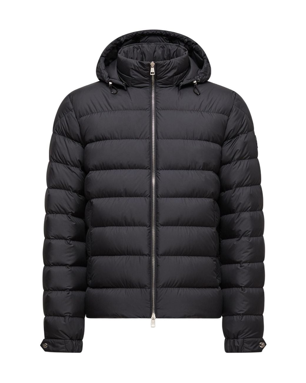 Moncler Black Arneb Hooded Padded Jacket for men