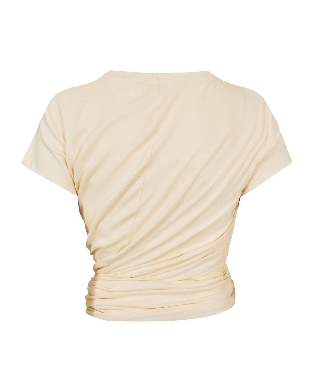 Magda Butrym White Wrap Top