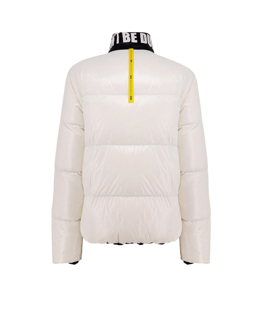 Moncler White X Asap Rocky Throttle Reversible Down Jacket for men