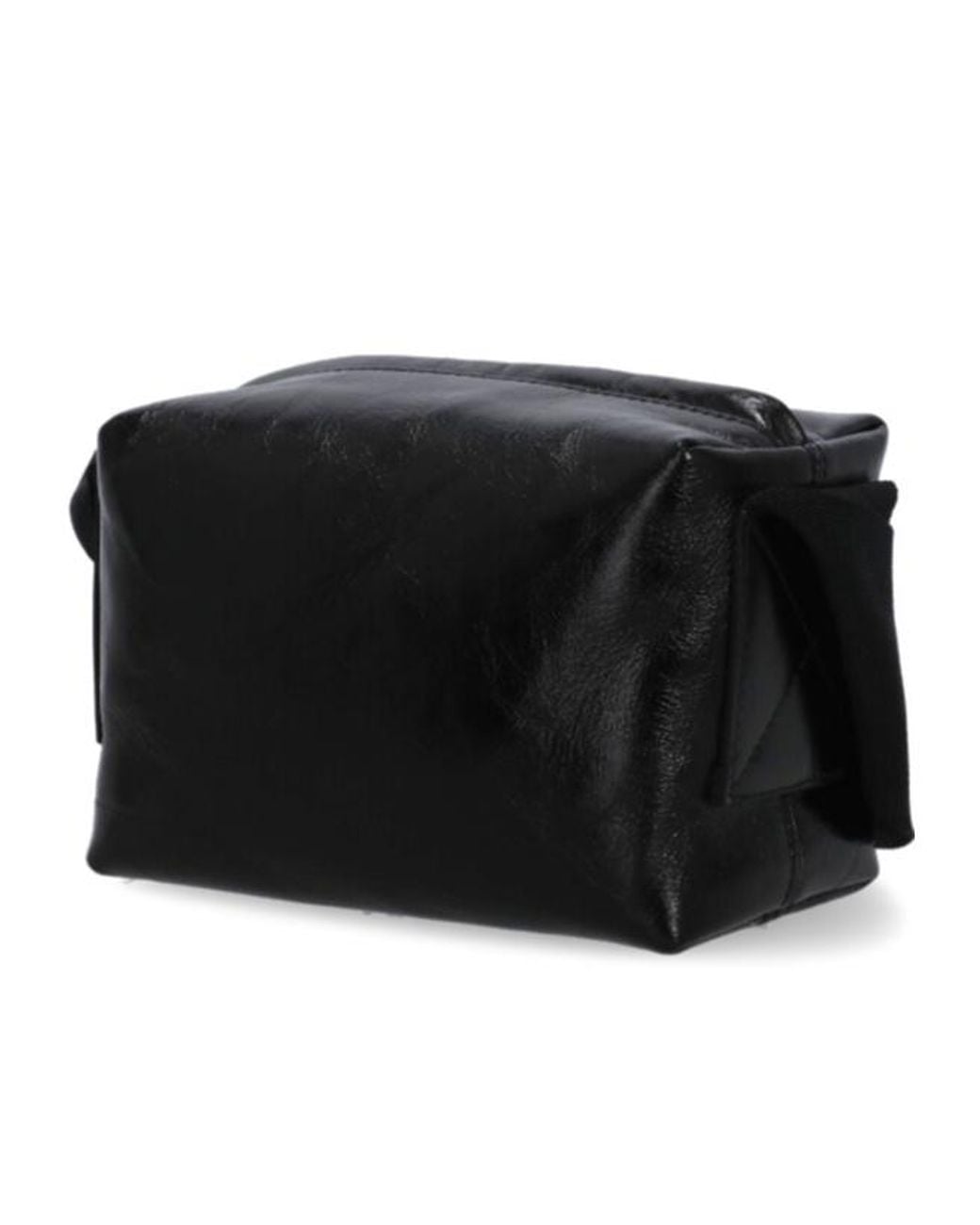Uma Wang Black Square-Shape Shoulder Bag