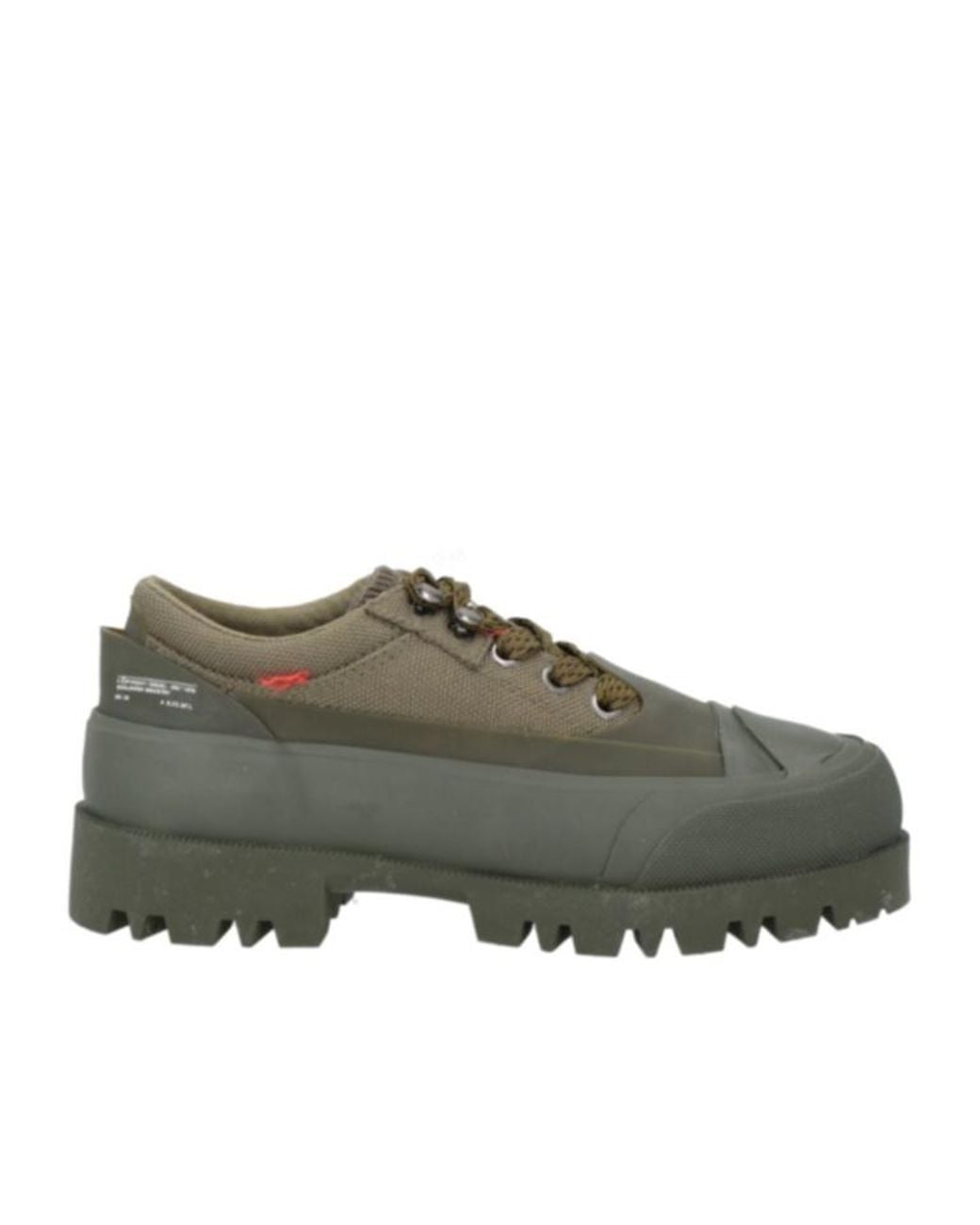 DIESEL Green Sneakers Polyester