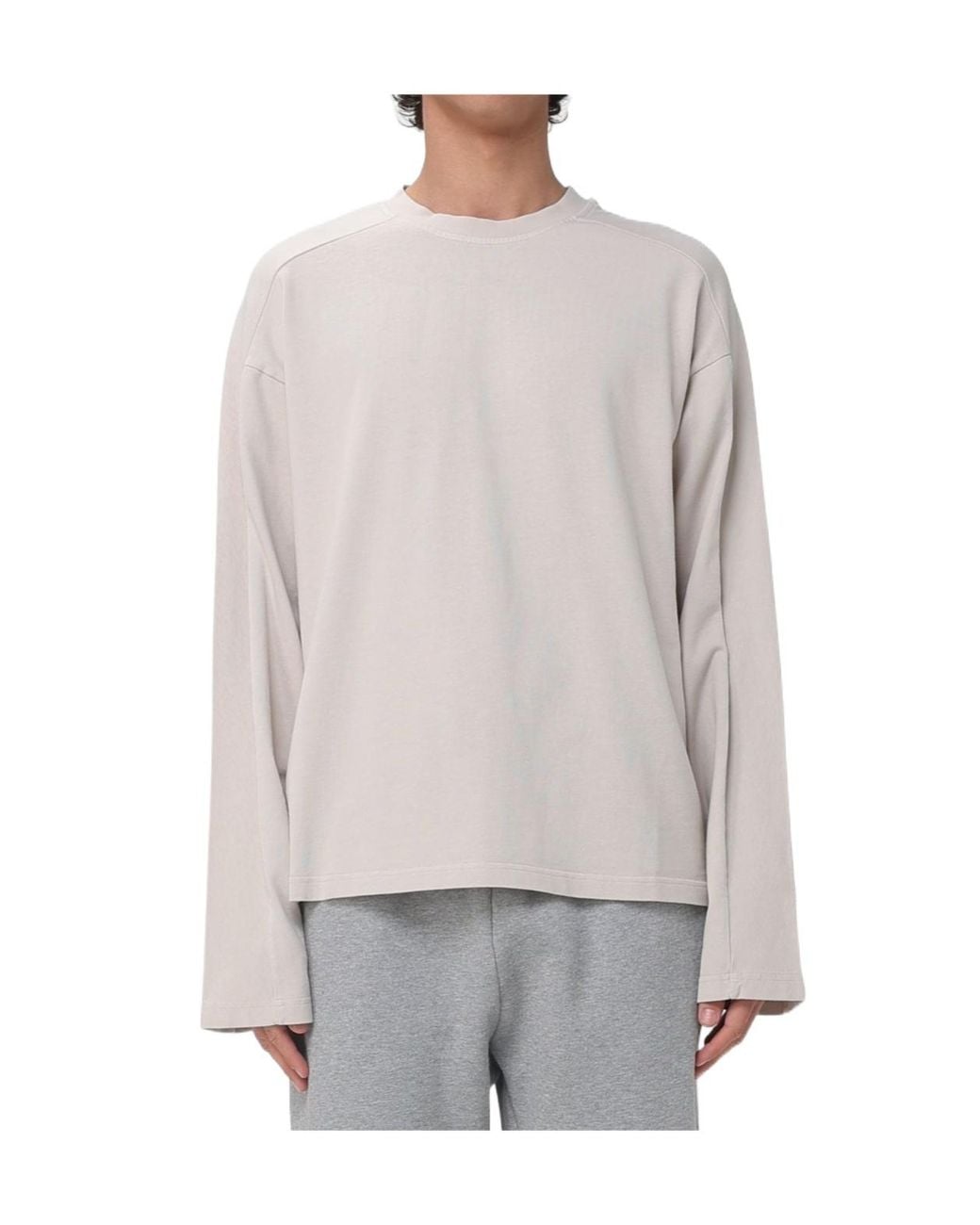 Entire studios Gray Regular Fit Crewneck Sweatshirt for men