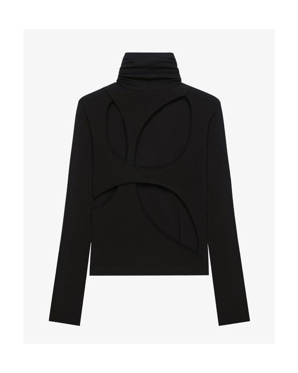 Givenchy Black Turtleneck Knit Jumper